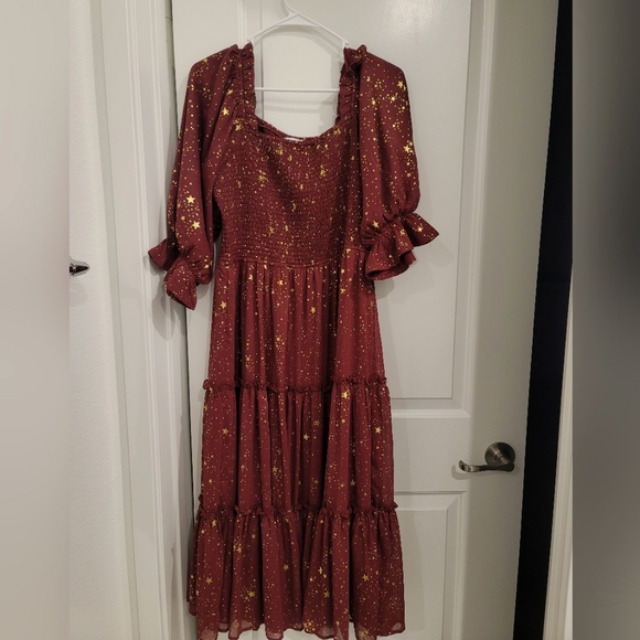 Ivy City Co Starry Night Dress - Picture 1 of 4
